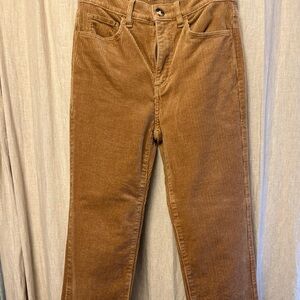 LOFT Straight Corduroy Pants